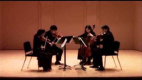 Bartok: String Quartet No. 4. Second movement