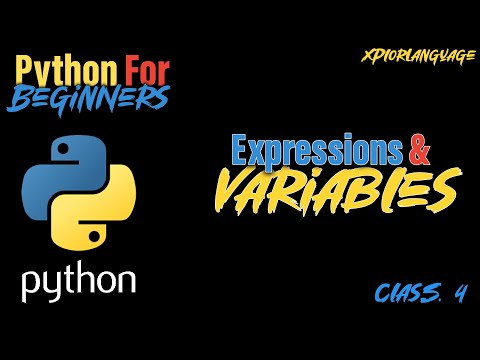 Python Expressions & Variables Demystified: Data Science, AI & Development Essentials | Class 4