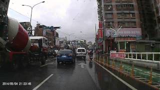HANLIN-CR1超迷你輕巧高清1080行車記錄器120度廣角-陰雨天實拍