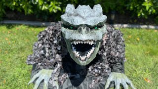 NEW 2026 Spirit Halloween BOG MONSTER ANIMATRONIC unboxing/setup (THIS THING IS HUGE!!!)