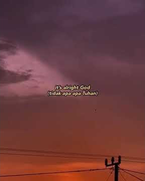 Story WA 'It's Alright God'