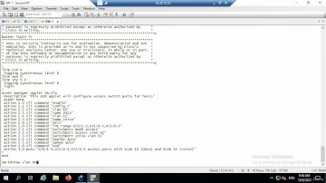 Cisco EEM Automation - 15 Example 10 Switch Automation