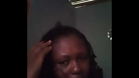 after I finished my hair with the oil