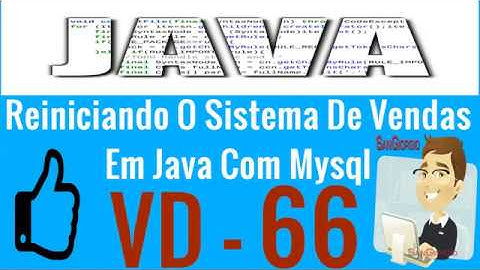 Curso Programação - Curso Completo De Java E MYSQL - Reiniciando o sistema de vendas - 66