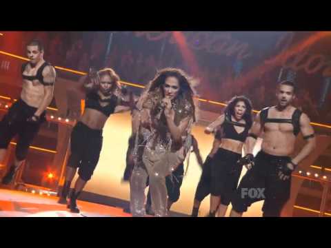 Jennifer Lopez Ft Pitbull Live On The Floor American Idol Hd