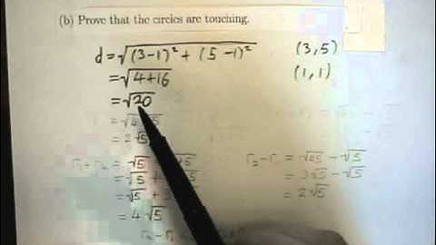 2012 Leaving Cert Maths HL P2 Q2 (Coordinate Geometry)
