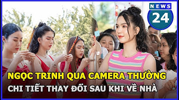 Bắt cận nhan sắc Ngọc Trinh qua camera thường, chi tiết thay đổi khi về nhà hưởng án treo | News24h