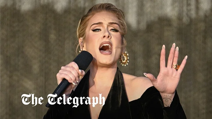 Adele gets emotional as she sings Hello at BST Hyde Park - DayDayNews