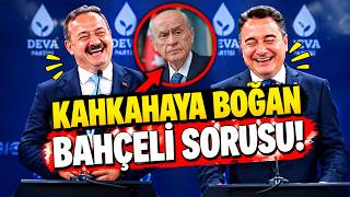 Ağıralioğlu Ve Babacan’a Kahkaha Attıran Devlet Bahçeli Sorusu Resimi