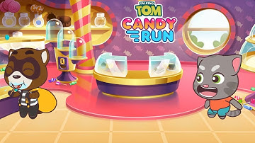 TALKING TOM CANDY RUN 🍬🍭 GAMEPLAY PART 4