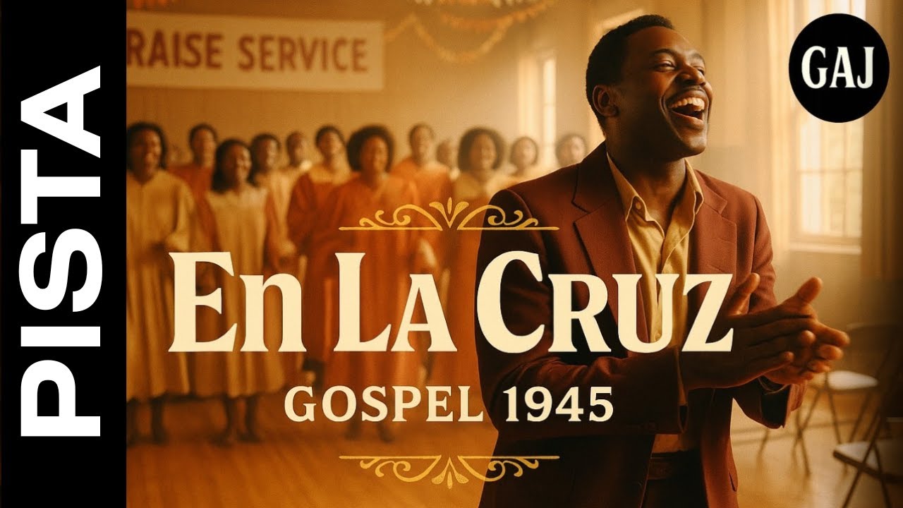 En la Cruz – Gospel 1945 – Himno Antiguo (Pista Oficial) 🎹