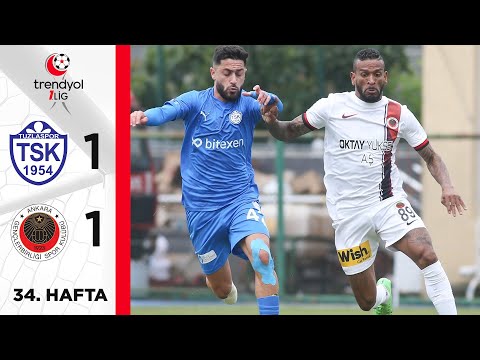 Tuzlaspor (1-1) Gençlerbirliği - Highlights/Özet | Trendyol 1. Lig - 2023/24