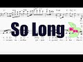 「So Long」韓国ドラマ【ホテルデルーナ】OST～歌：Paul Kim  弾き歌いのための楽譜