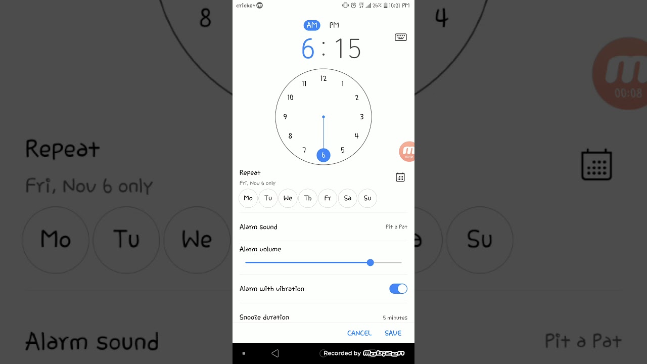 Pit a Pat is the best alarm sound YouTube