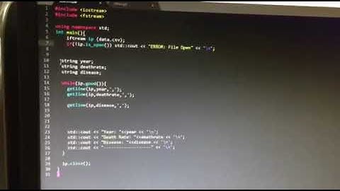 Searching and reading from CSV files using c++