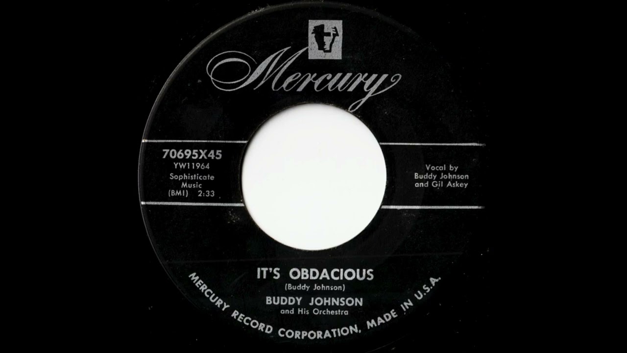 It's Obdacious / BUDDY JONSON & HIS ORCHESTRA