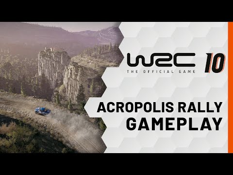 WRC 10 | Acropolis Rally Greece Gameplay