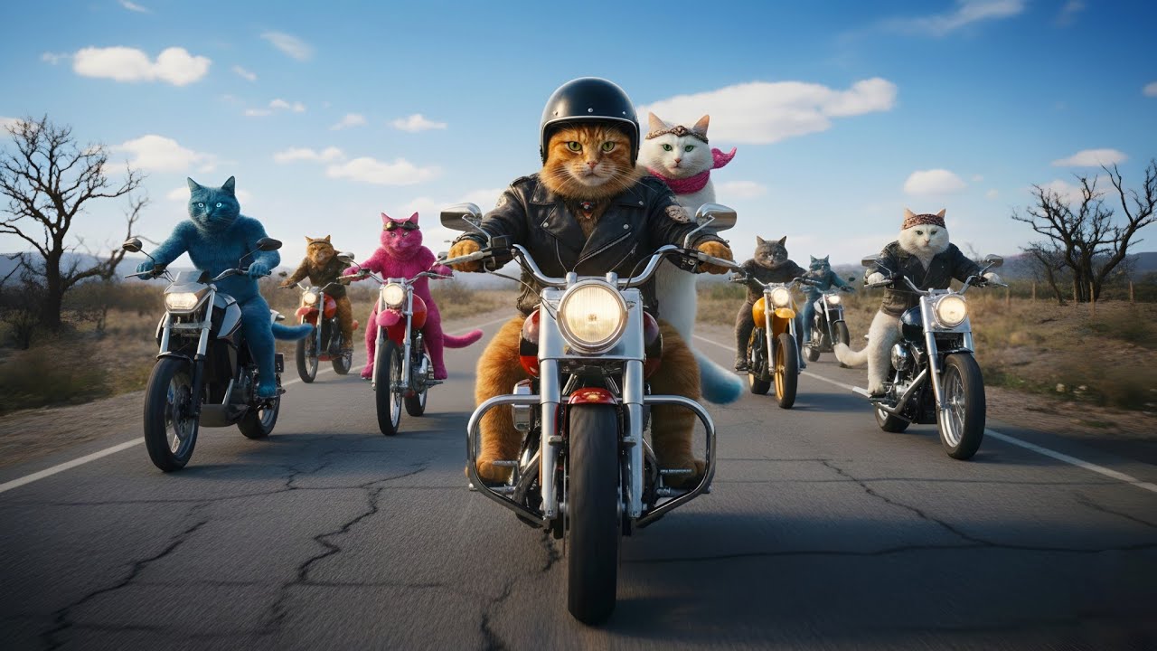 Подборка смешных кошек