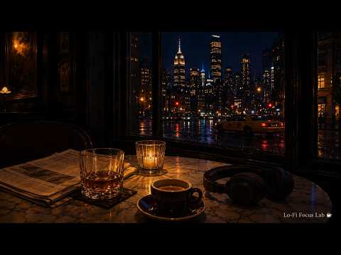 Sunday Night NYC Jazz 🌙 2 Hours of Late Night Cafe Jazz After Midnight