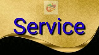 Service Opposite/Antonym Word with Meaning//Googul Dictionary//