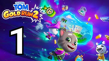 Talking Tom Gold Run 2 Gameplay Walkthrough Part 1 (Android,IOS)