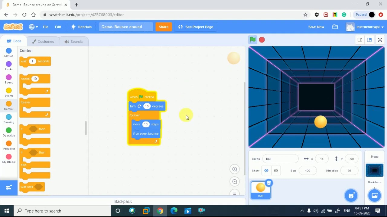Scratch How to create game for beginners in Hindi|Sctrach Tutorial In ...