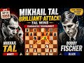 Win mikhail tal🙄Brillant* "Attack"mikhail tal vs bobby fischer (1959) condidates Tournament