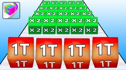 JELLY RUN 2048 - BIG UPDATE , Infinity Mode! - Android Gameplay New Updated 15- POWER GAMES