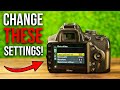 Nikon d3200 best settings for beginners  complete settings guide
