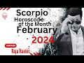 Horoscope of the Month February 2024 Scorpio ♏️
