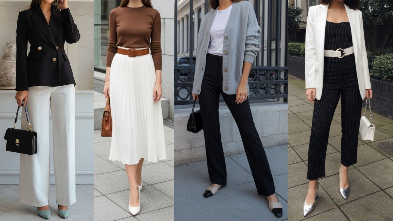 MODA ELEGANTE 2025/2026  Cómo Vestir con Estilo Fino en OTOÑO INVIERNO