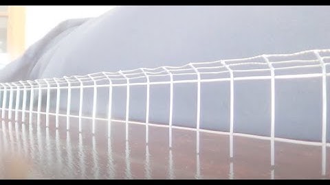 Ho Scale Fence Building a 1000 Foot Long Chain Link Fence Part Two "Model Trains"