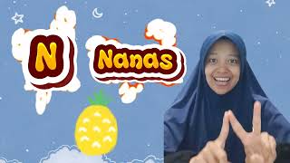 Download Lagu Belajar Mengenal Huruf Alfabet/Abjad l A itu Apel MP3