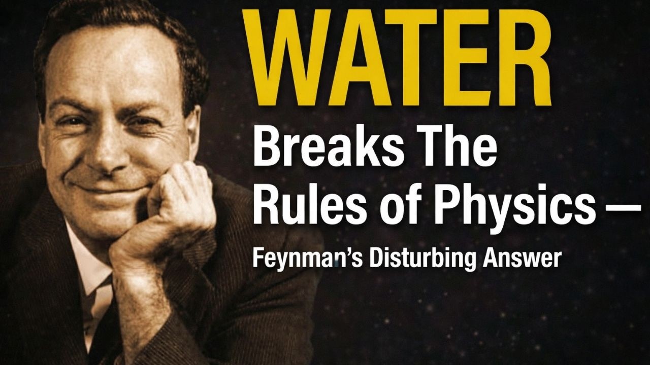 WATER Breaks The Rules of Physics — Feynman's Disturbing Answer