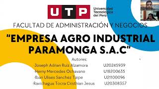 TRABAJO FINAL DE GERENCIA FINANCIERA AGRO INDUSTRIA PARAMONGA SAC