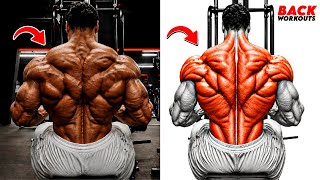 6 Best Back Exercises for Massive Width, Thick Density & Powerful Detail 🔥