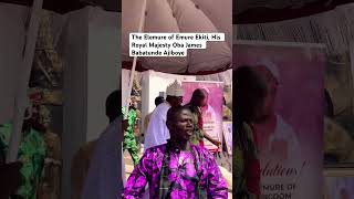The Elemure of Emure Ekiti, His Royal Majesty Oba James Babatunde Ajiboye