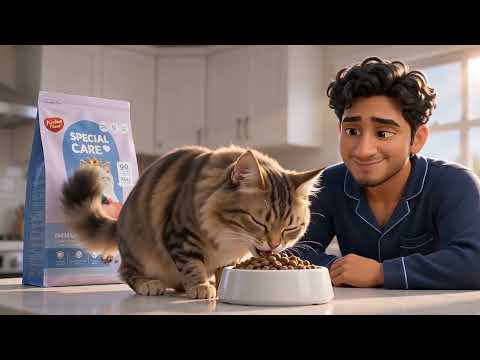 AI Commercial for Kitchen Flavour Special Care Cat Food 🐱🧡Immunity Care for Every Life Stage! ✨