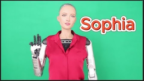 What is Sophia robot used for?, and does anyone control Sophia the Robot?