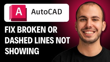 AutoCAD: How to Fix Broken or Dashed Lines Not Showing (2026 Tutorial)