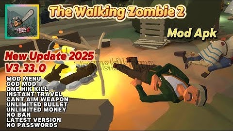 The Walking Zombie 2 Mod Apk 3.33.0 | Mod Menu Unlimited Money No Ban | Latest Version 2025