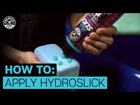 How To Apply HydroSlick Ceramic Coating Hyperwax! - Chemical Guys 