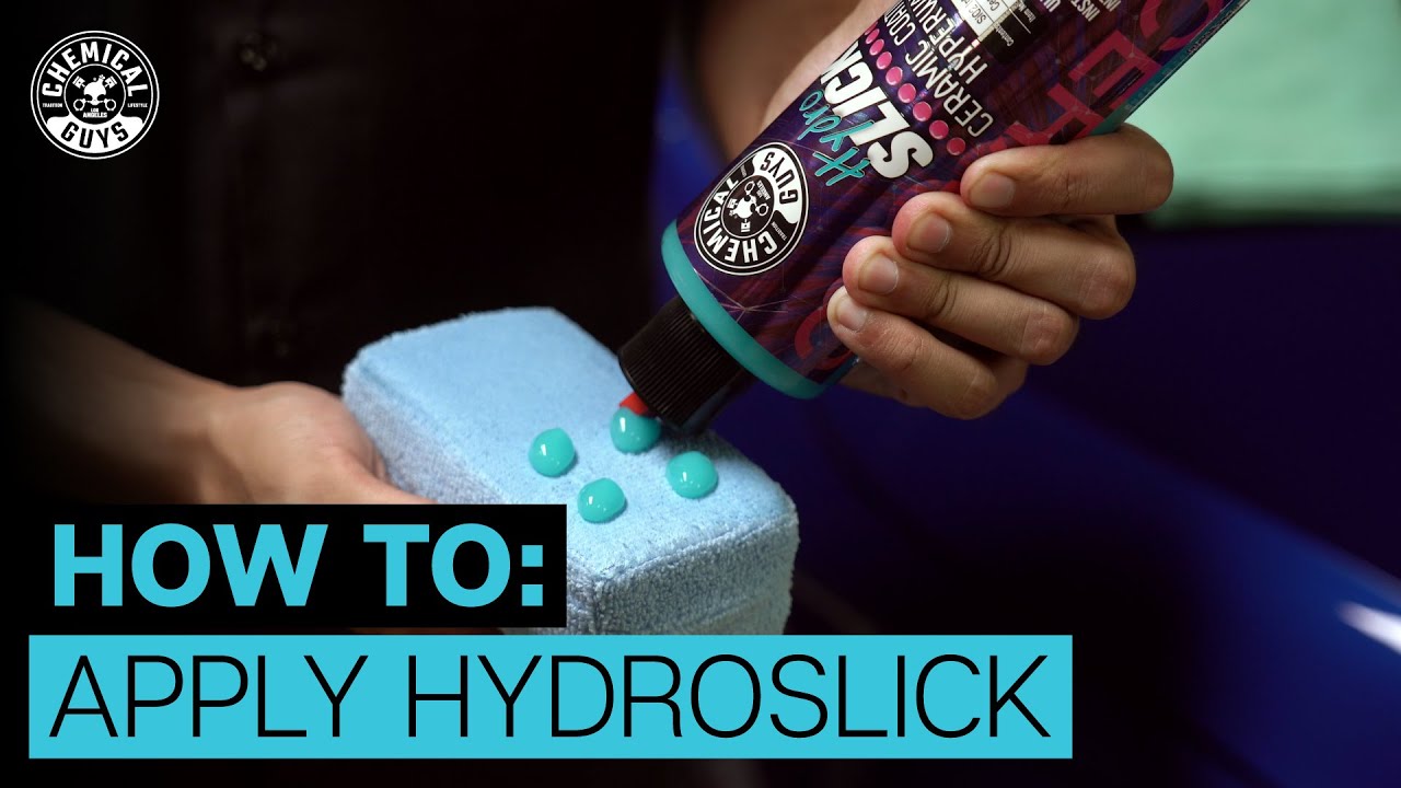 How To Apply HydroSlick Ceramic Coating Hyperwax! - Chemical Guys