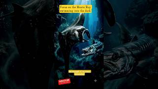 The Encounter: Giant Manta Ray vs. Apex Barracuda | Deep Sea Abyss"#OceanDocumentary#Nature#shorts