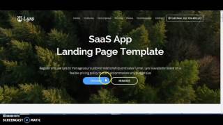 Lyra - SaaS App Landing Page Multipurpose Joomla 3.7x Theme