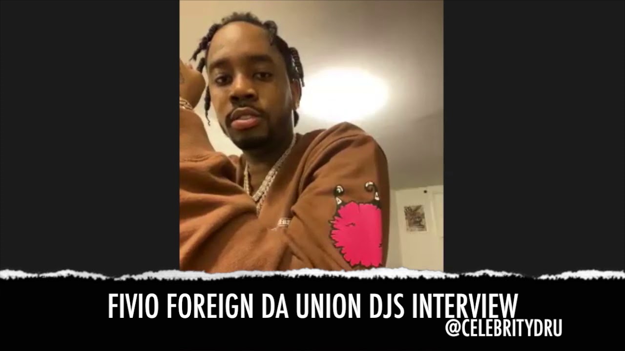 FIVIO FOREIGN DA UNION DJS INTERVIEW