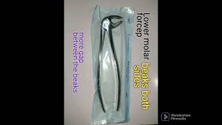Mandibular Arch Extraction Forceps || OSCE || Identification ~
