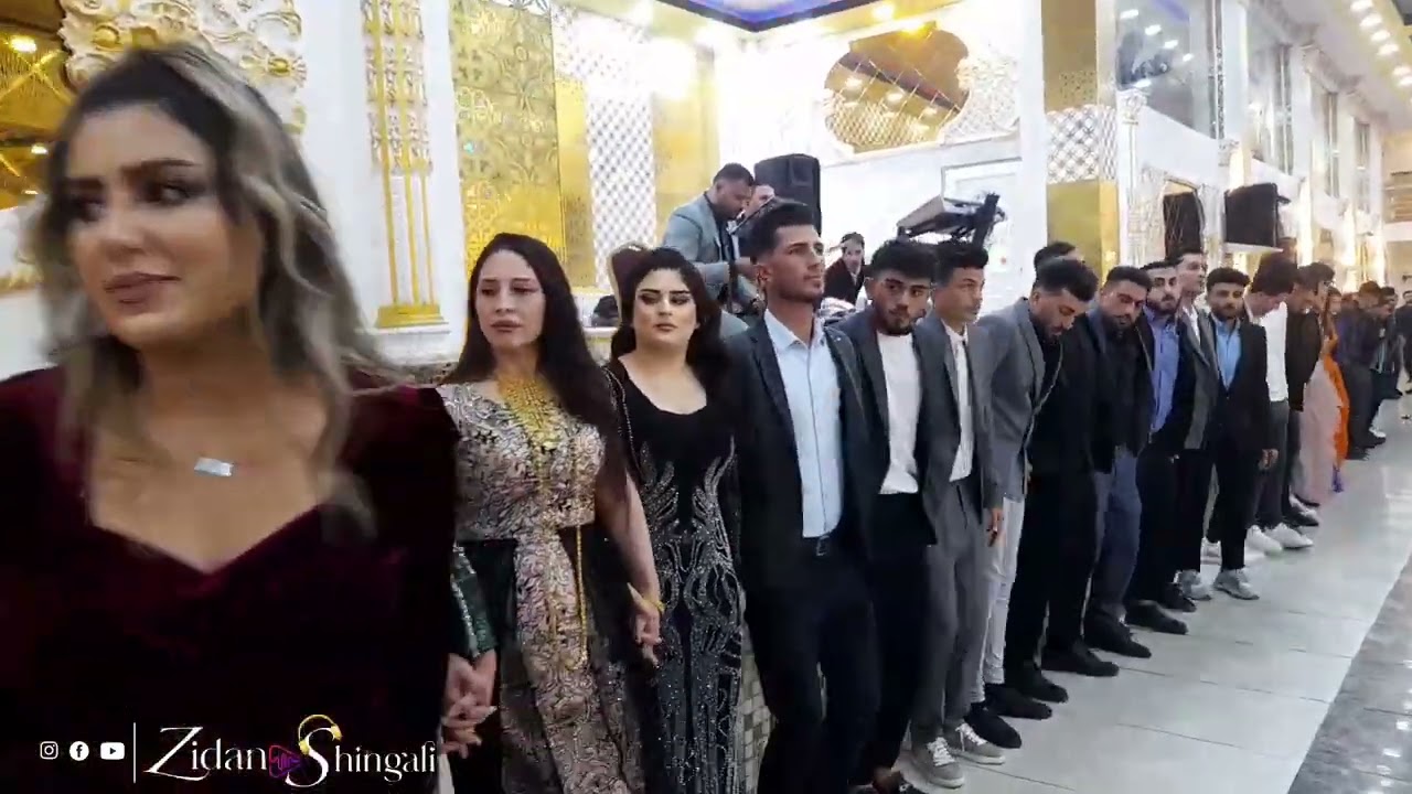 حفلة زفاف عماد & ريناس()زيدان شنكالي في قاعة سنوني 2024-1-6