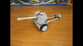 Pak-40 с Алиэкспресс. Мой вариант сборки. Немецкая противотанковая пушка.