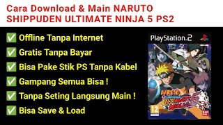 How to Download & Play NARUTO SHIPPUDEN ULTIMATE NINJA 5 PS2 on the Latest Android screenshot 1